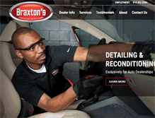 Tablet Screenshot of braxtonsauto.com